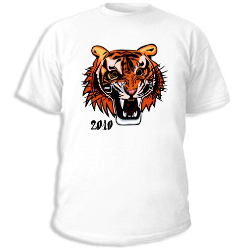 Футболка Тигр 2010, лютый